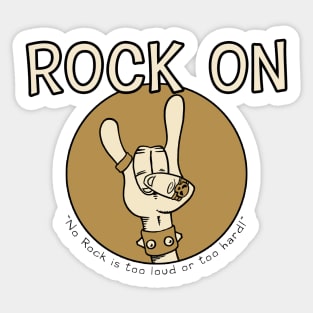 Rock On! Sticker